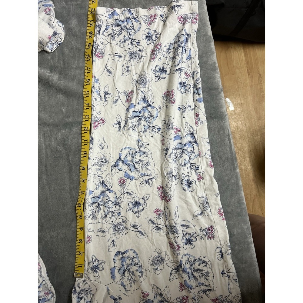 Carole Hochman Floral Women's Size Medium Cotton Modal pajama set Summer Lounge - Picture 7 of 11